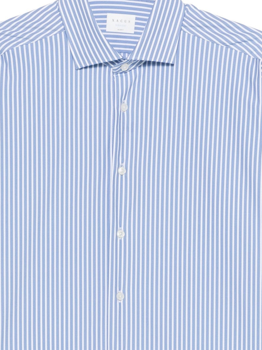 Blue Regular Fit Cotton Shirt 2