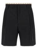 Black Lining Insert Bermuda Shorts 1