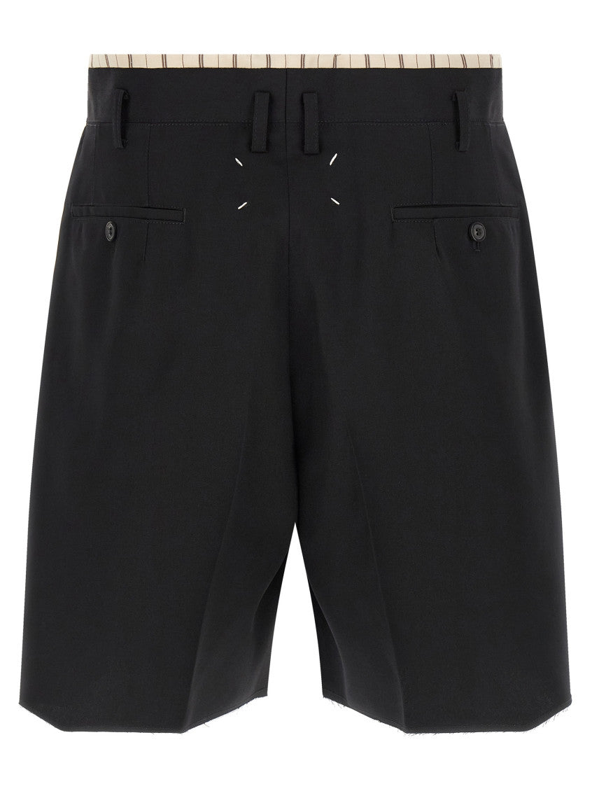Black Lining Insert Bermuda Shorts 2