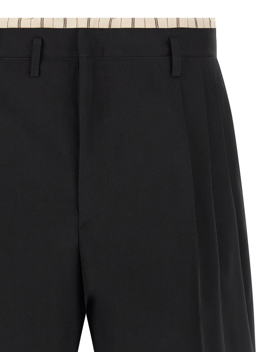 Black Lining Insert Bermuda Shorts 3
