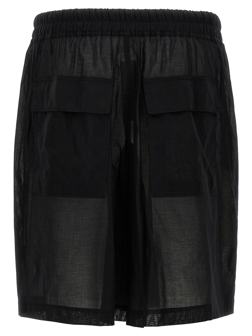 Black 'Kiltshorts' Bermuda Shorts 2