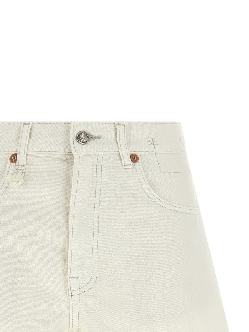White 'X-BF' Shorts 3