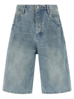 Light Blue 'P070 Vintage Dust Bowl' Bermuda Shorts 1