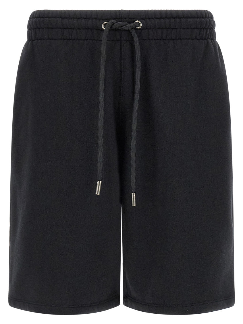 Black 'Paint Diag Skate' Bermuda Shorts 1
