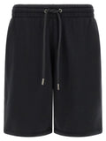 Black 'Paint Diag Skate' Bermuda Shorts 1
