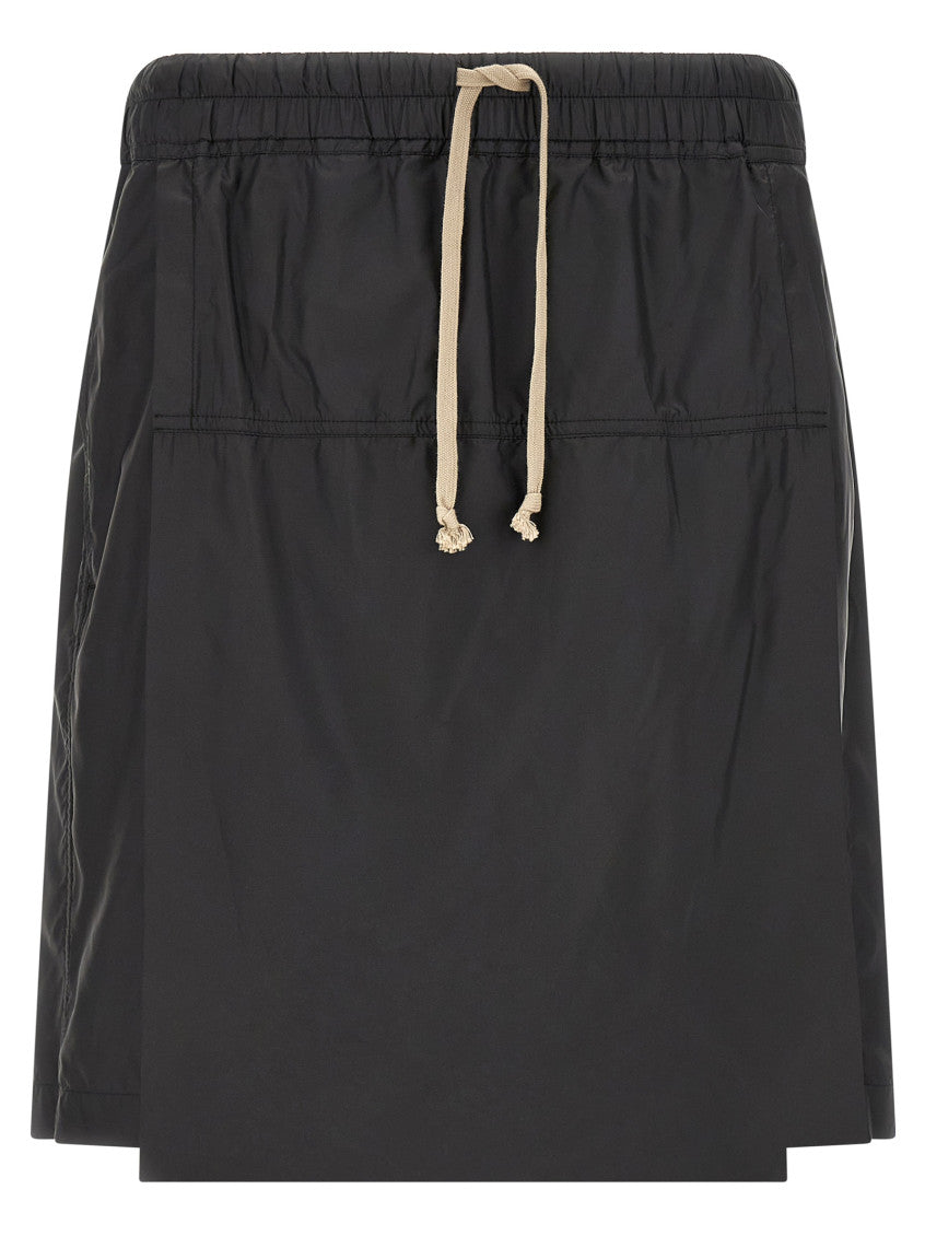 Black Moncler x Rick Owens 'Kiltshorts' Bermuda Shorts 1