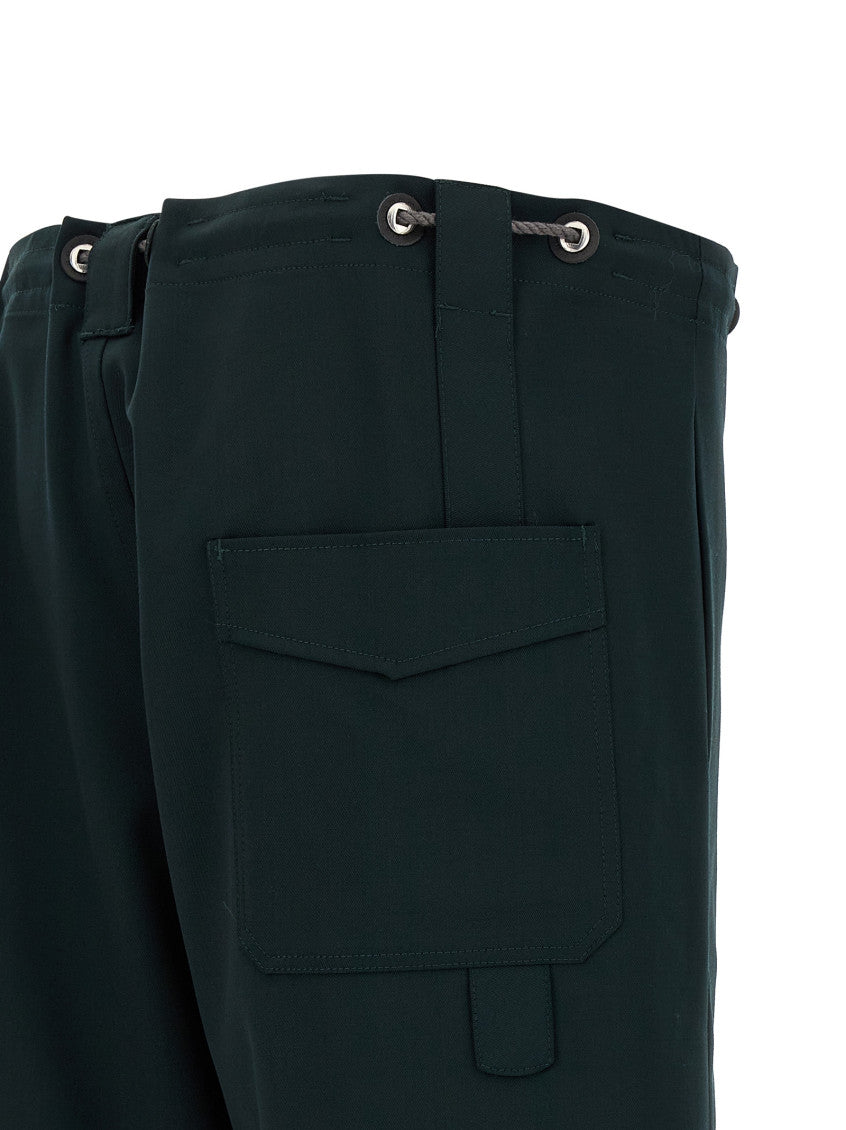 Green 'Kyan' Bermuda Shorts 4