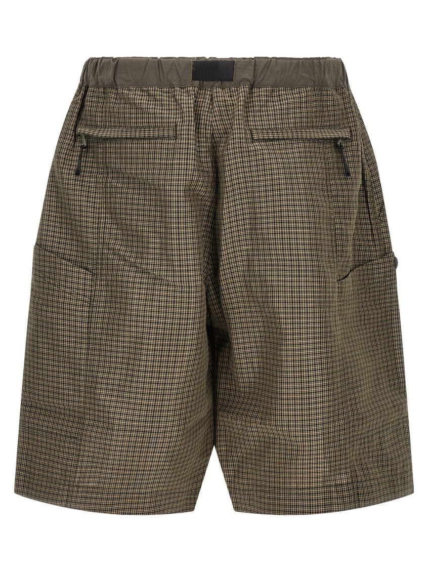 Green Vichy Bermuda Shorts 2