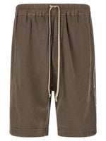 Grey 'Wide Pusher Short' Bermuda Shorts 1