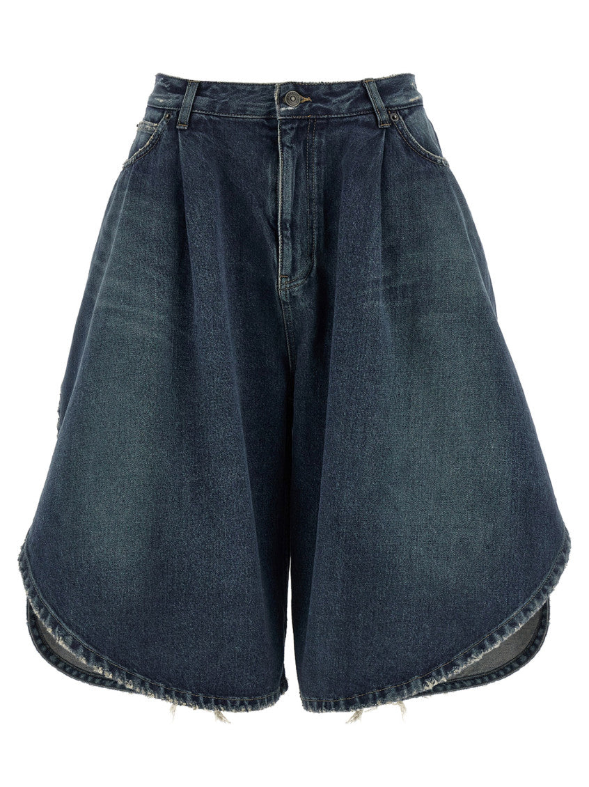 Blue 'Tulipano' Bermuda Shorts 1