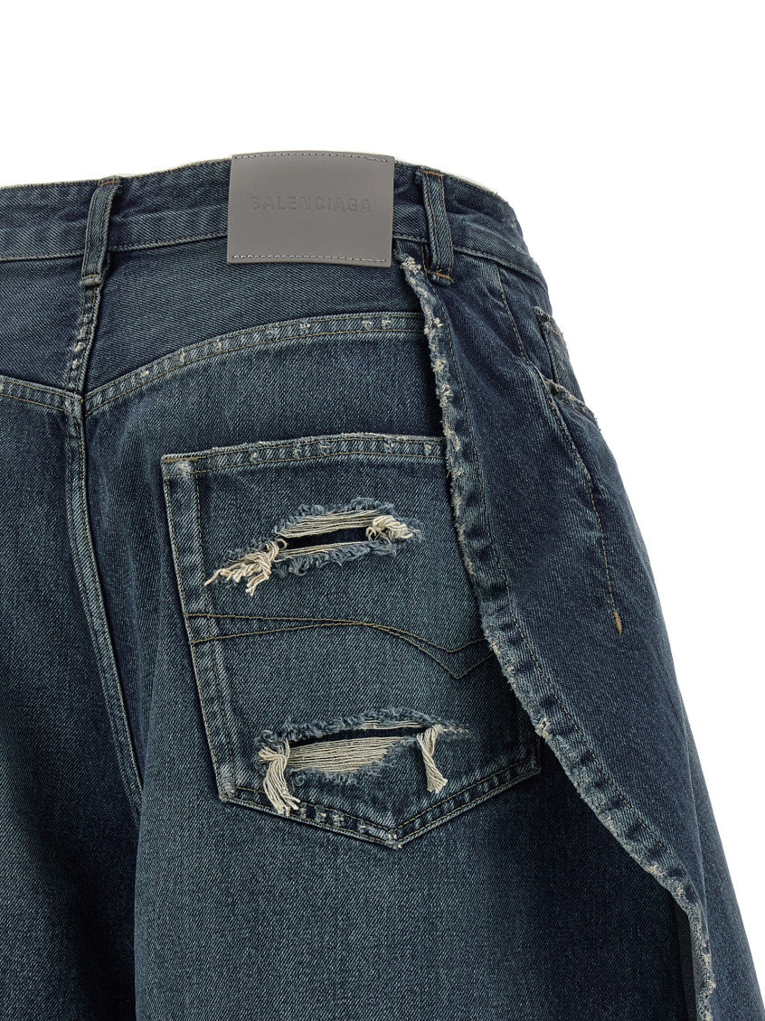 Blue 'Tulipano' Bermuda Shorts 4