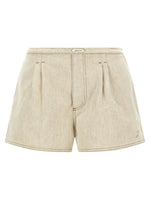 Beige 'Le Short De-Nimes Amelo' Shorts 1