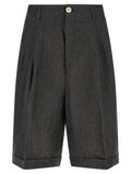 Grey 'Le Short Pastro' Bermuda Shorts 1