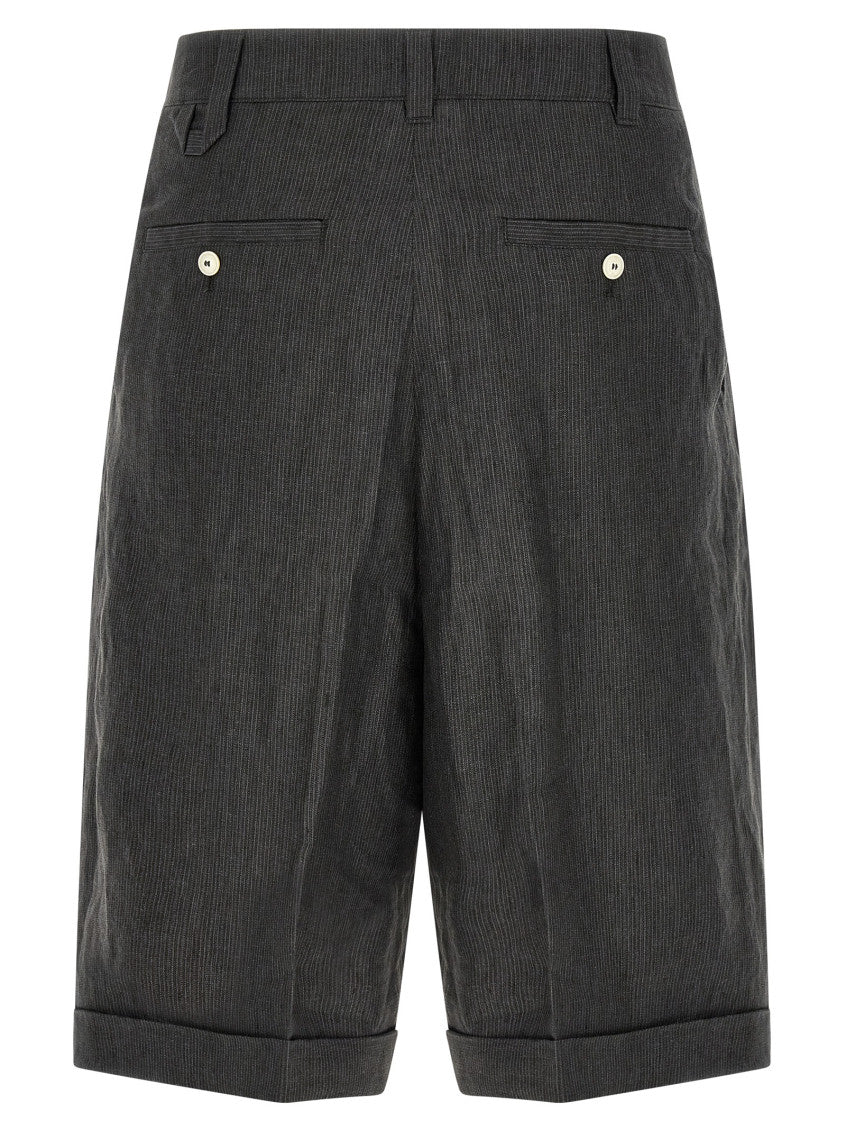 Grey 'Le Short Pastro' Bermuda Shorts 2