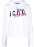 White Logo  Hoodie 1