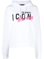 White Logo  Hoodie 1