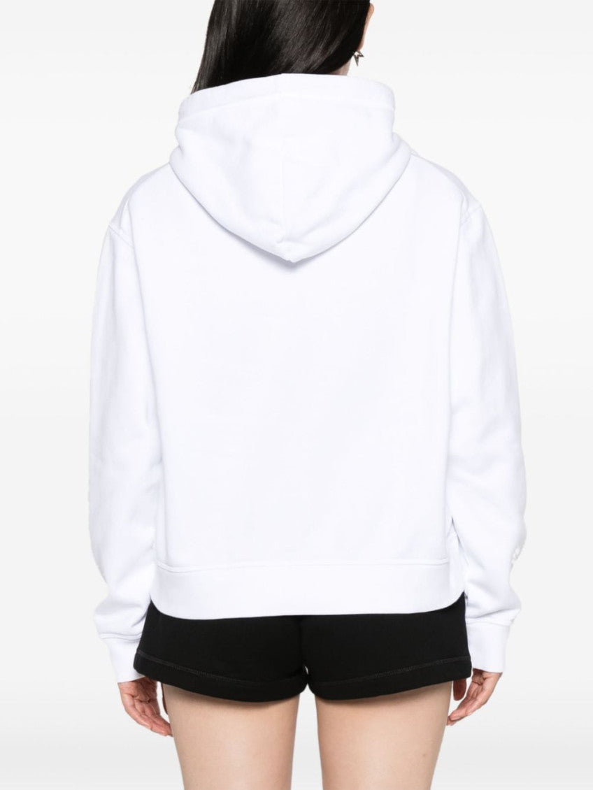 White Logo  Hoodie 5