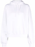 White Logo Hoodie 1