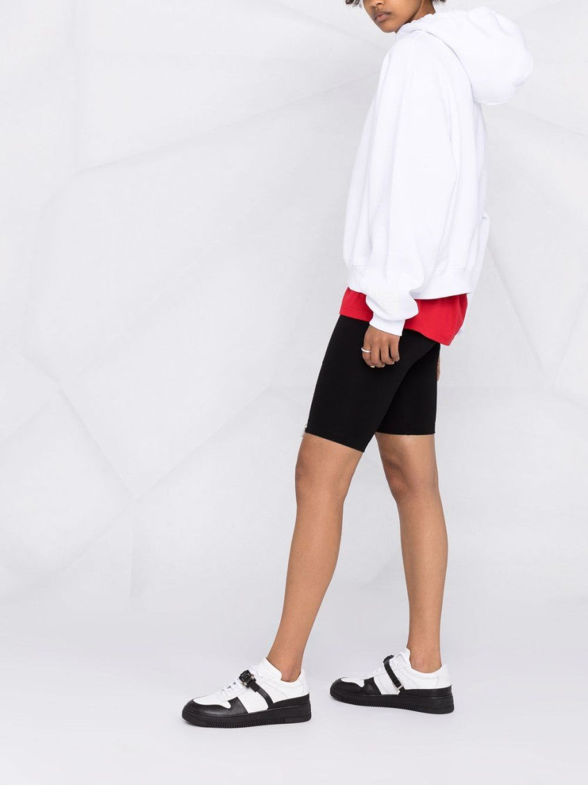 White Logo Hoodie 3