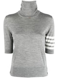 Grey 4 Bar Logo Sweater 1