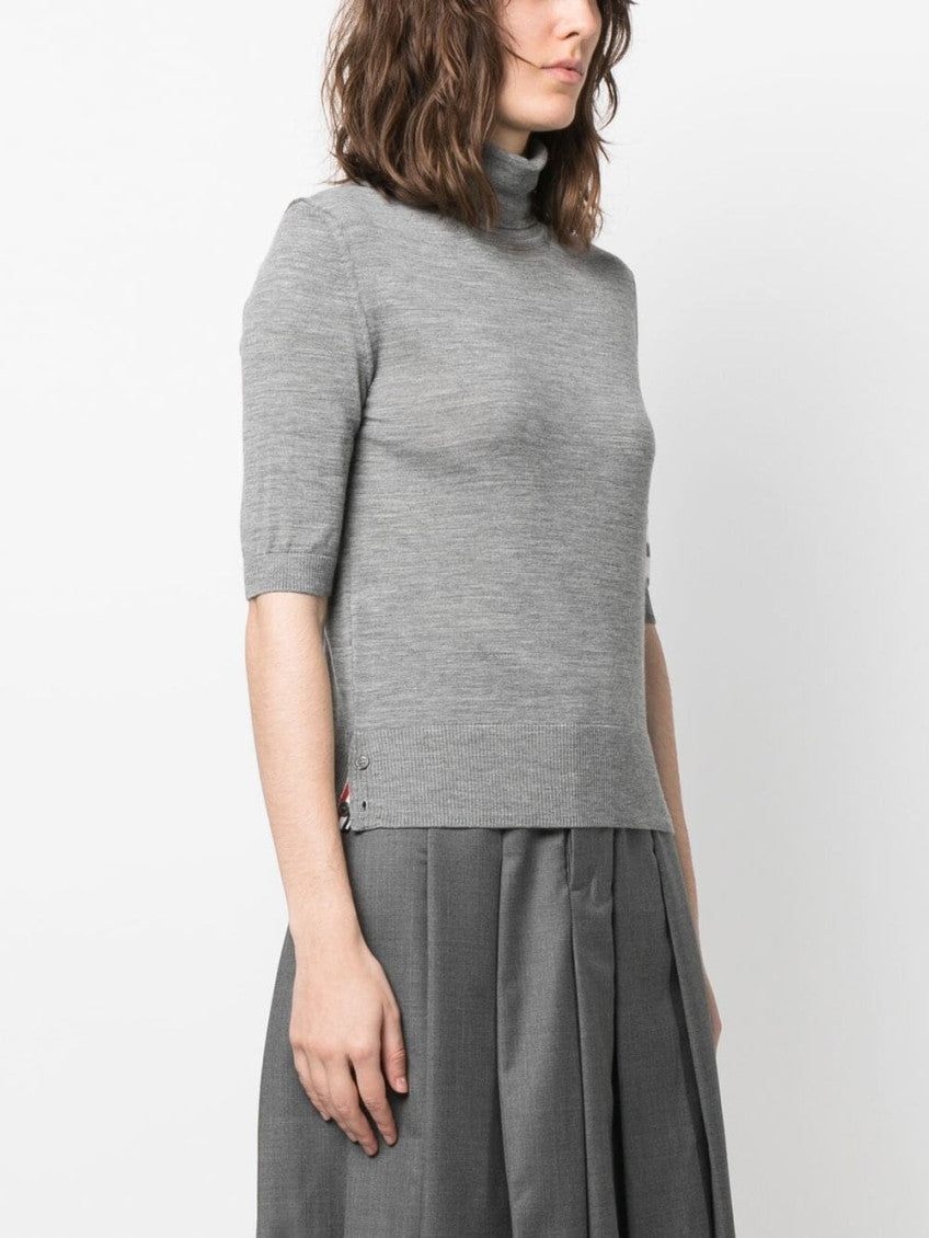 Grey 4 Bar Logo Sweater 3