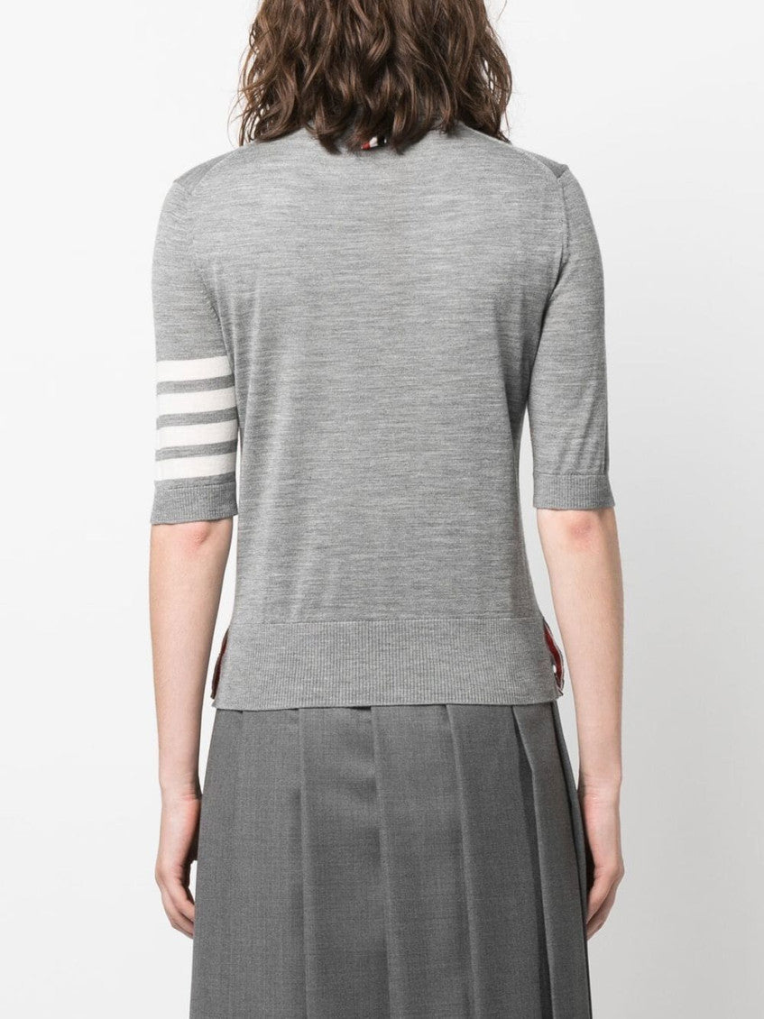 Grey 4 Bar Logo Sweater 4