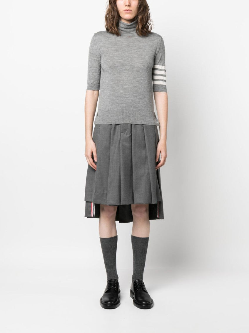 Grey 4 Bar Logo Sweater 5