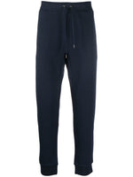 Navy Blue Logo Track Pants 1