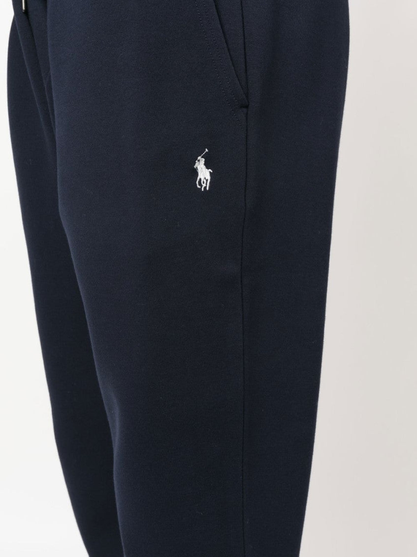 Navy Blue Logo Track Pants 3