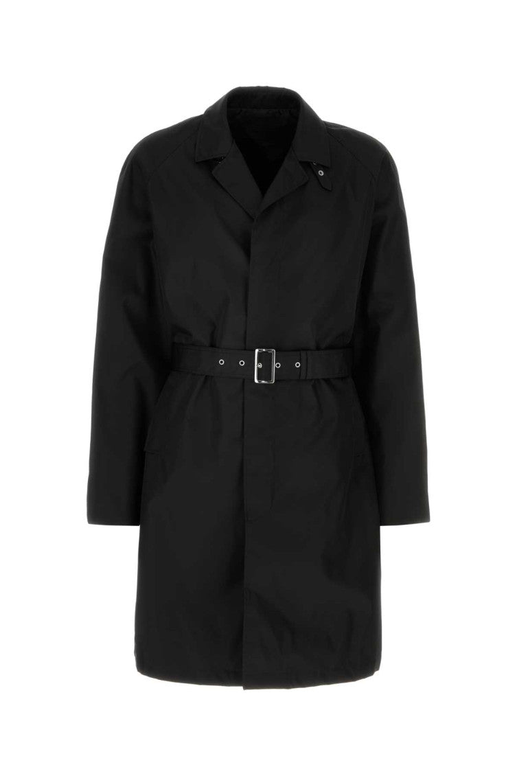 Black Re-nylon Trench Coat 1