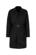 Black Re-nylon Trench Coat 1