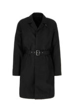 Black Re-nylon Trench Coat 1
