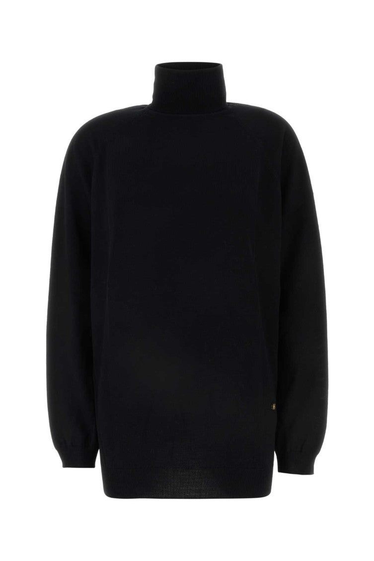 Black Turtleneck Pullover 1