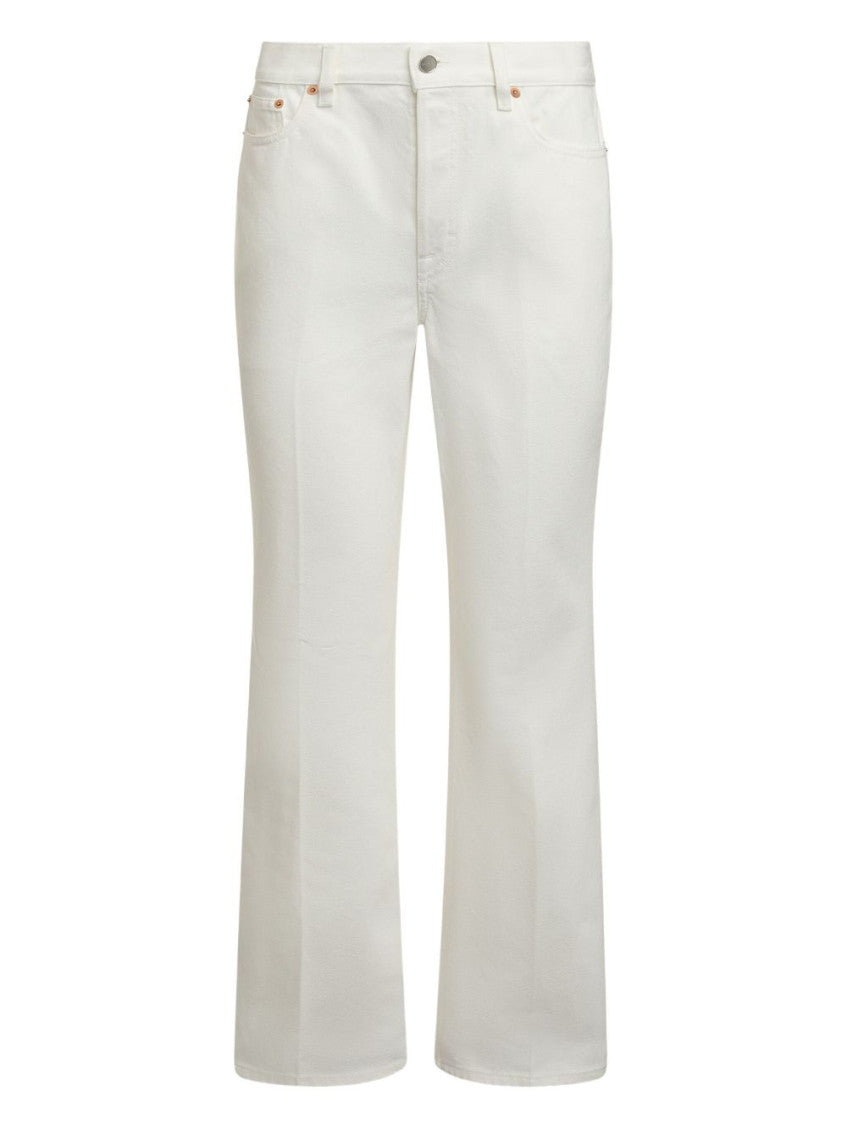White Trumpet Denim Cotton Jeans 1