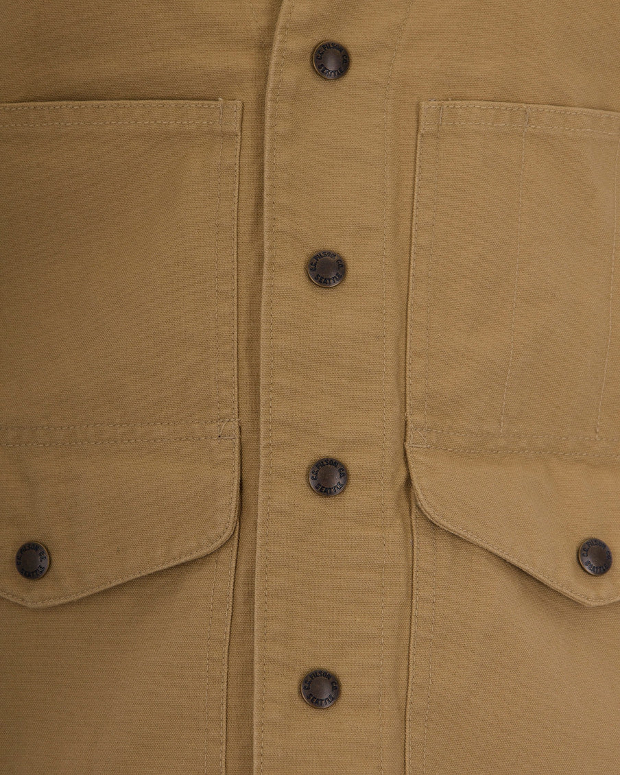 Brown Solid V-Neck Jacket 3