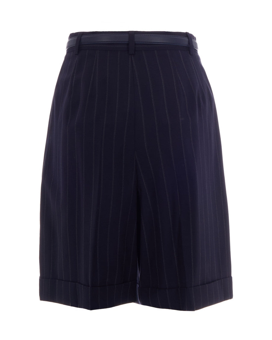 Blue Stripes Shorts 2