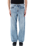 Light Blue Mid Rise Jeans 1