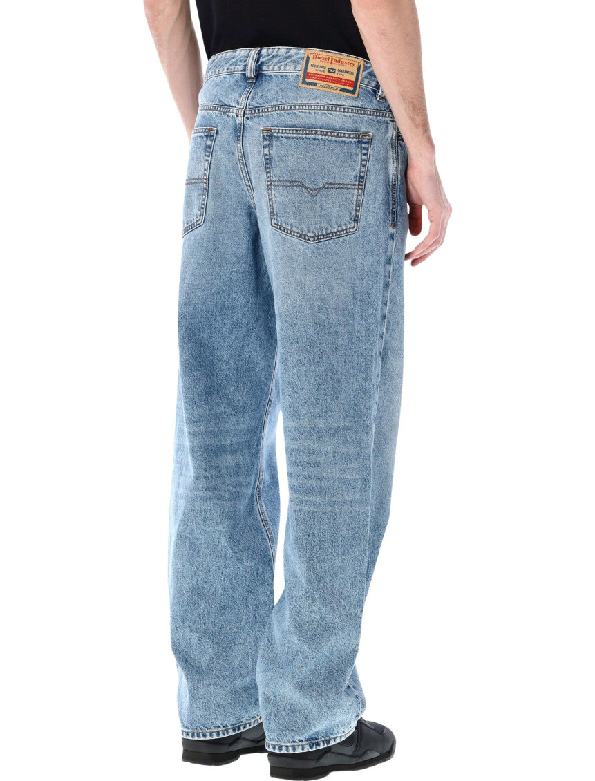 Light Blue Mid Rise Jeans 3