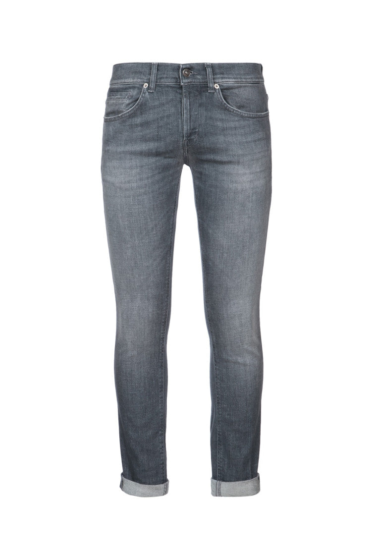 Grey Regular Slim Jeans 1