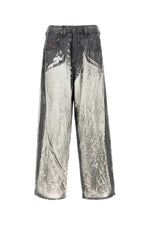 Loose Mid Rise Jeans 1