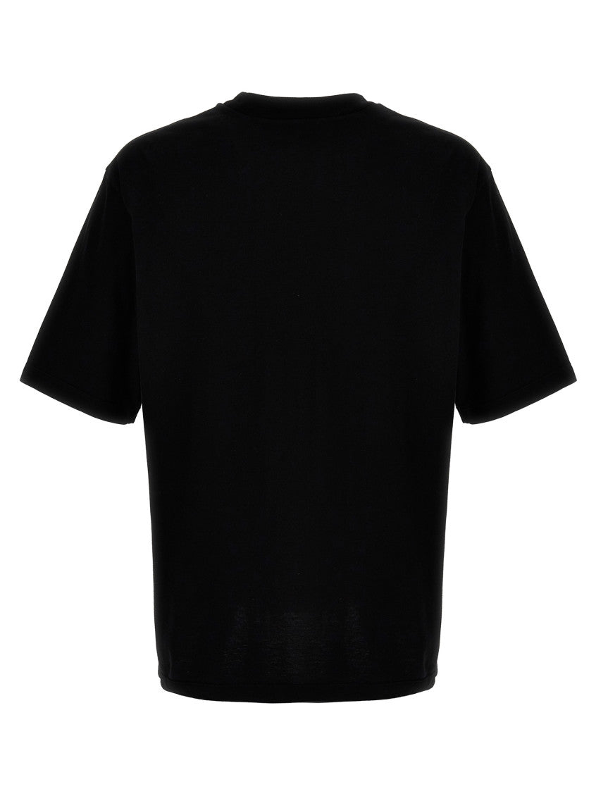 Black Logo Crew Neck T-Shirt 2