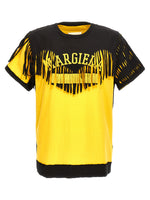 Yellow Graphic Crew Neck T-Shirt 1