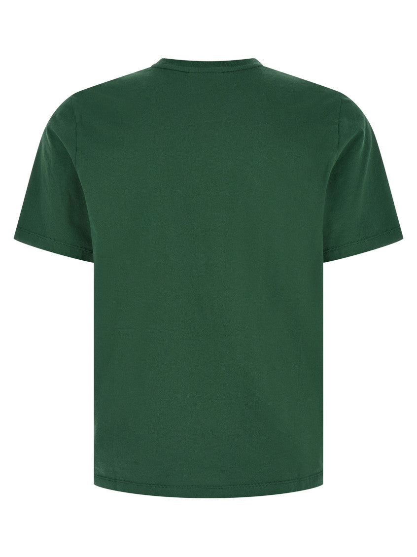 Green Logo Crew Neck T-Shirt 2