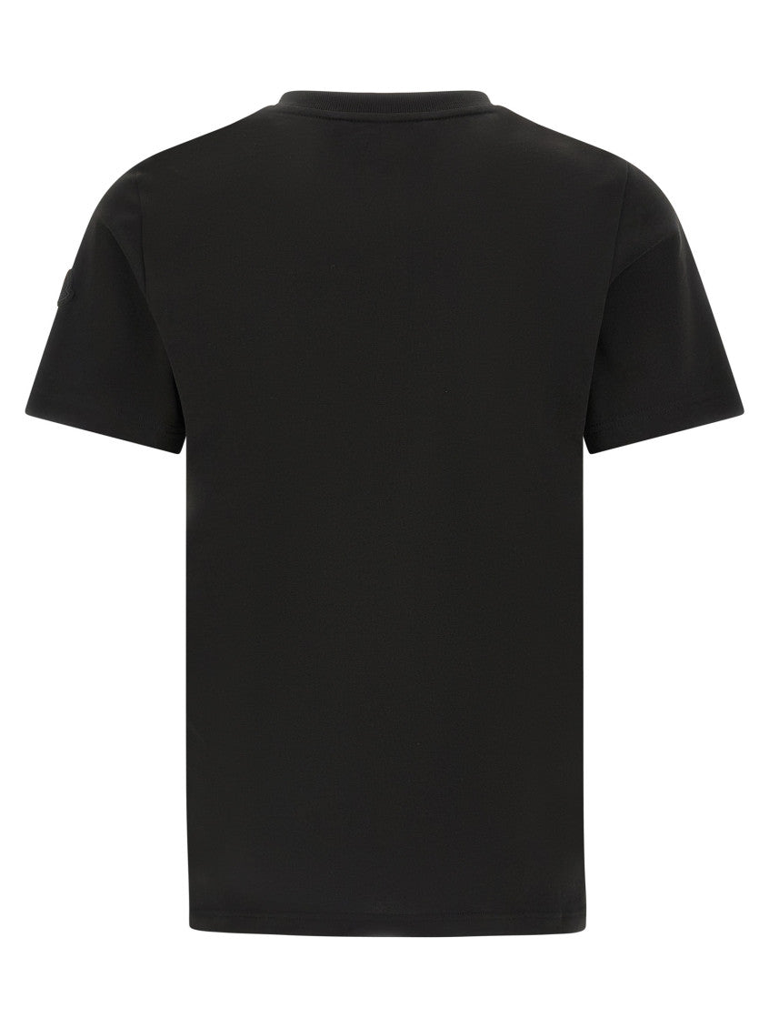 Black Logo Crew Neck T-Shirt 2