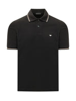 Black Shirt Collar Polo 1