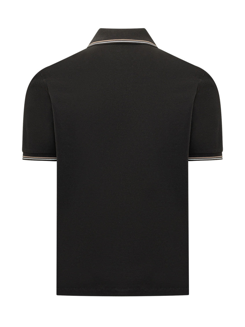 Black Shirt Collar Polo 2