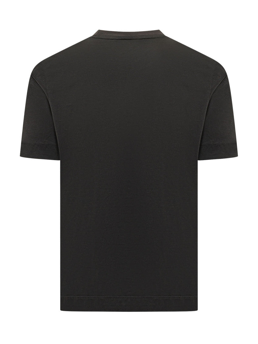 Black Crew Neck T-Shirt 2