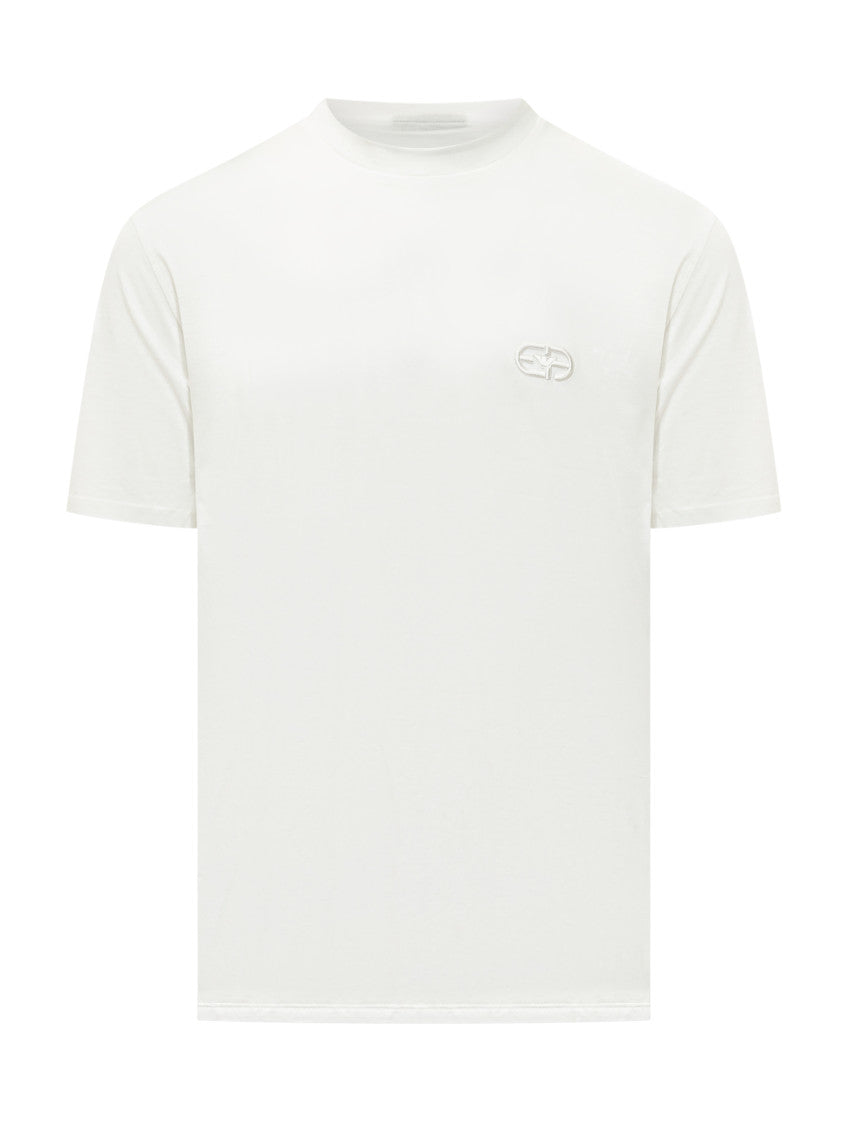White Crew Neck T-Shirt 1