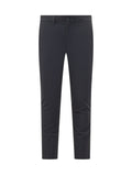Blue Slim Flat Front Pants 1