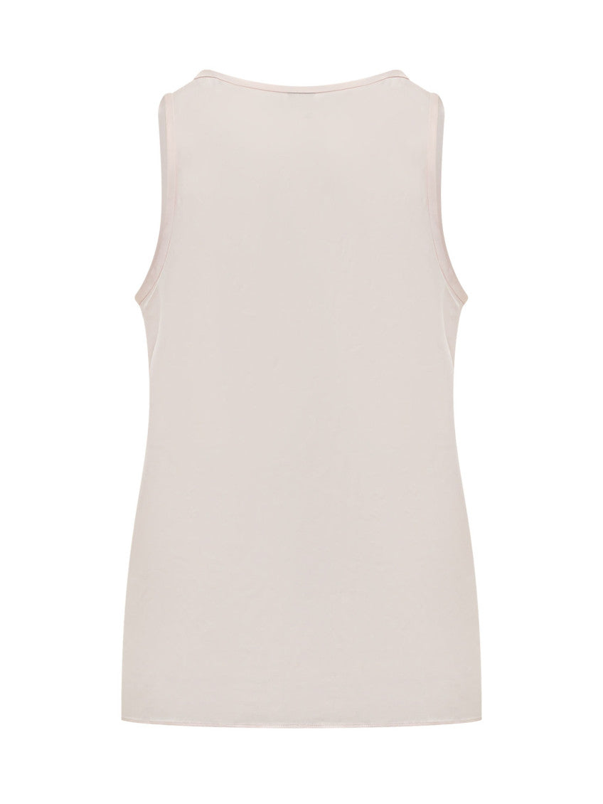 Pink Scoop Neck Tank Top 2